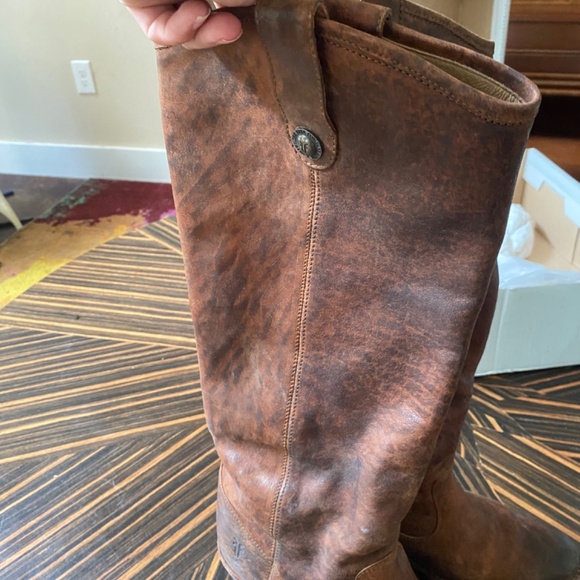 FRYE AND CO. Brown Heeled Boots - Picture 8 of 16